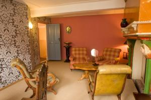 Posezení v ubytování B&B Huis ´T Schaep