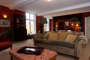 Posezení v ubytování B&B Huis ´T Schaep