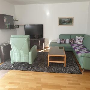 Posezení v ubytování Apartma Vovk