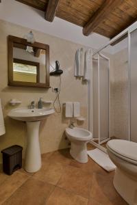 Koupelna v ubytování B&B Le Oasi