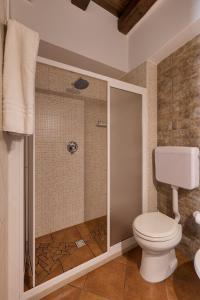 Koupelna v ubytování B&B Le Oasi