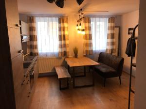 Kuchyňa alebo kuchynka v ubytovaní Wohlfühlappartment in der Altstadt von Steyr
