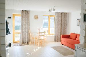 Posezení v ubytování Кантрі-клуб ТИША