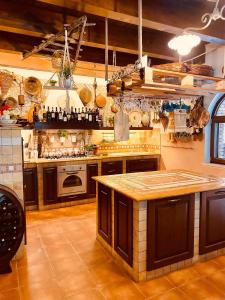 Köök või kööginurk majutusasutuses VILLA "Casa al Chiazzullo"