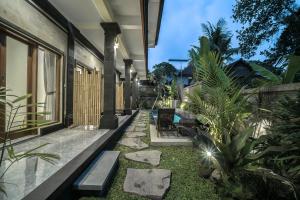 Zahrada ubytování Adenia House Ubud