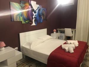 A bed or beds in a room at B & B Vittorio Emanuele