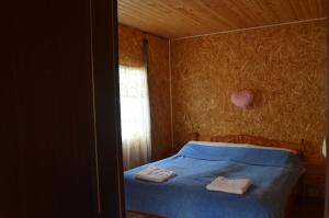 Voodi või voodid majutusasutuse Shio's Stonehouse in Tusheti toas