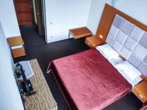 Katil atau katil-katil dalam bilik di Hotel Volna