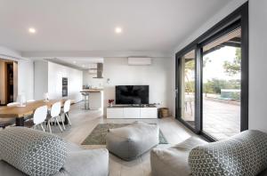 Et opholdsområde på Villa Costa Barcelona