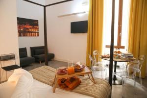 Χώρος καθιστικού στο B&B Salerno al Duomo