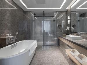 Vannituba majutusasutuses Chongqing Liyuan Hotel