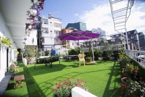 Zahrada ubytování Giao Giao House Homestay