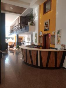 A seating area at Acropol Beach Hotel