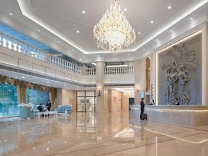 Vstupní hala nebo recepce v ubytování Vienna International Hotel(Jinjiang Jordan Center)