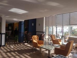 A seating area at Acropol Beach Hotel