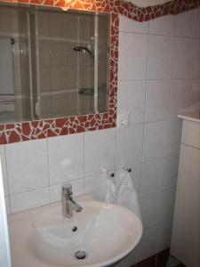 Kúpeľňa v ubytovaní Ferienwohnung Seifterhof