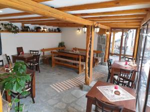 Restaurace v ubytování Mamin Kolio
