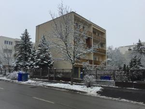 Next to university v zimě