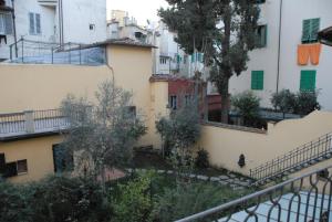 a view from the balcony of a building at Hotel Margaret in Florence