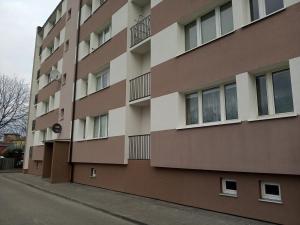 an apartment building on the side of a street at Sobieskiego in Skierniewice