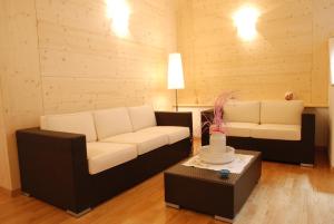 Posezení v ubytování Wellness Hotel Bladen