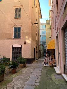 Bygningen som lejligheden ligger i