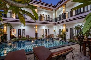 Swimmingpoolen hos eller tæt på Nusa Sentana Lembongan Bali