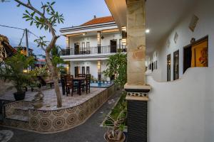 Bygningen som den private indkvartering ligger i