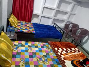 Khajuraho Dreams Homestayにあるシーティングエリア