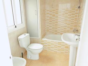 Kúpeľňa v ubytovaní la casa de las palmeras + 17 fotografií
