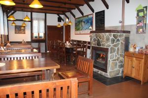Restaurace v ubytování Modrý pension Rokytnice
