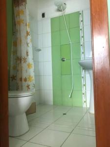 Bathroom sa Amazon Dream Hostel with AC and Starlink