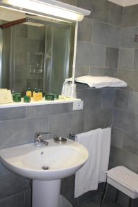 A bathroom at Albergo Residence Italia Vintage Hotel