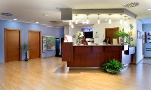 The lobby or reception area at Hotel Master