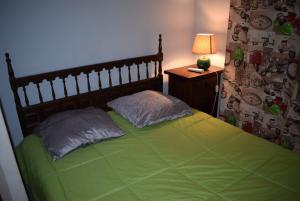 Katil atau katil-katil dalam bilik di casa con amarre privado ref 214