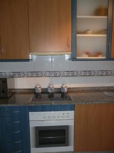 Kuchnia lub aneks kuchenny w obiekcie Espe Daga Apartamento