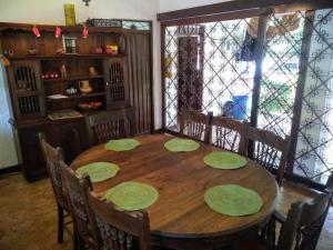 Dining area in the country house