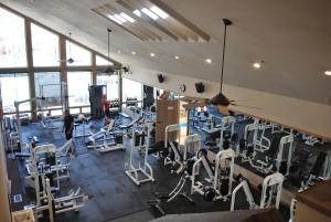 The fitness centre and/or fitness facilities at Double Eagle Resort and Spa
