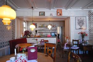 Lounge nebo bar v ubytování Hotel Cafe Frida