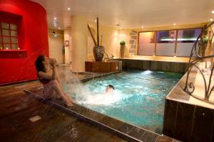 Gestir sem dvelja á Hôtel Spa Mendi Alde