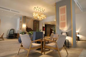 Posezení v ubytování Mado Hotel