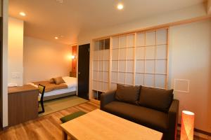 Hotel Imari Aioibashi Bettei客房内的一张或多张床位