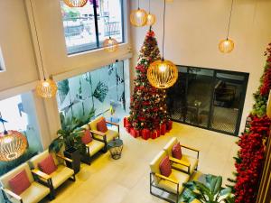 Posezení v ubytování Royal Dragon Boutique Hotel Tan Binh