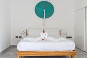 Postel nebo postele na pokoji v ubytování Villa Mokkaran, 3 Bedrooms, Chaweng Noi
