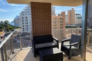 Balkon lub taras w obiekcie PRIVILEGIO SANTA CLARA 4A