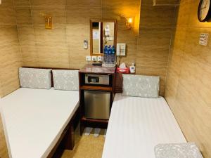 Postel nebo postele na pokoji v ubytování Sleep Inn