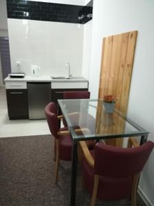 Kuchyňa alebo kuchynka v ubytovaní Buko apartamenty