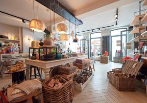 Posezení v ubytování Inselloft Norderney