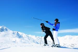 Каране на ски до пансиона със закуска или наблизо