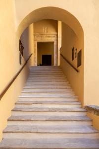 a staircase leading up to a building at Dimora Storica Lo Svevo in Iesi